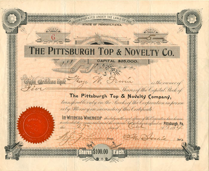Pittsburgh Top and Novelty Co.